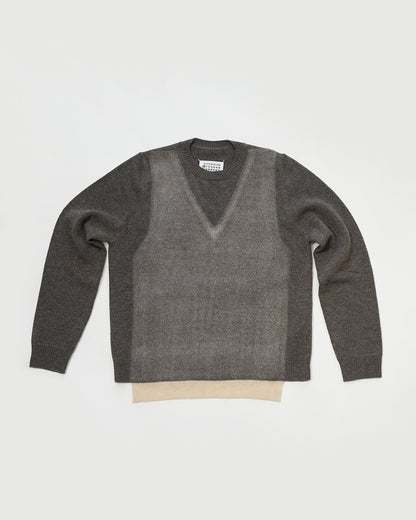 Maison Margiela FUSED KNIT SWEATER