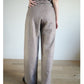 LITKOVSKA Deconstructed pinstriped Pantswith Offset Zip