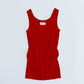 MEYAME SIDE STITCH RIB TANKTOP