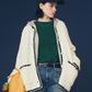 【9月中旬お届け】TWEED KNIT CARDIGAN