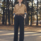 【9月中旬お届け】COTTON MOLESKIN STRAIGHT PANTS