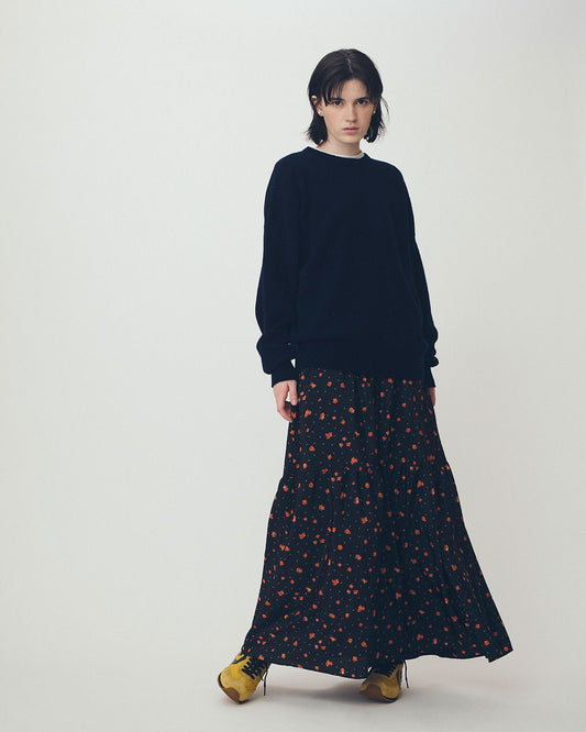 【9月中旬お届け】TINY BLOSSOM PRINTED SKIRT