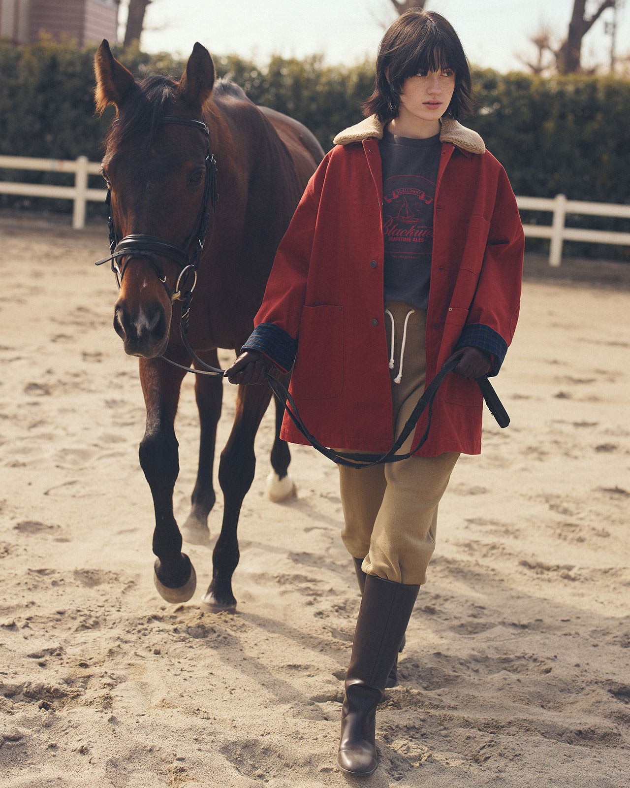 【10月下旬入荷予定】COTTON TWILL BARN JACKET