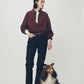 【8月上旬お届け】WASHED CHECKED DADDY SHIRT