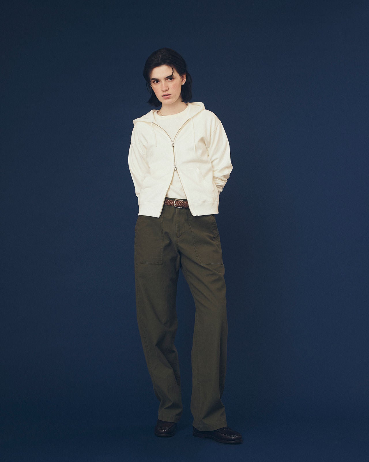 【8月上旬お届け】STRAIGHT BAKER PANTS
