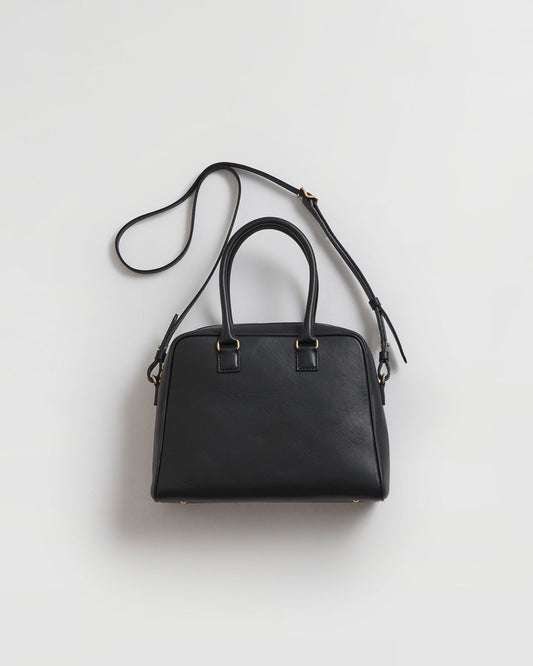 SQUARE LEATHER BAG  M