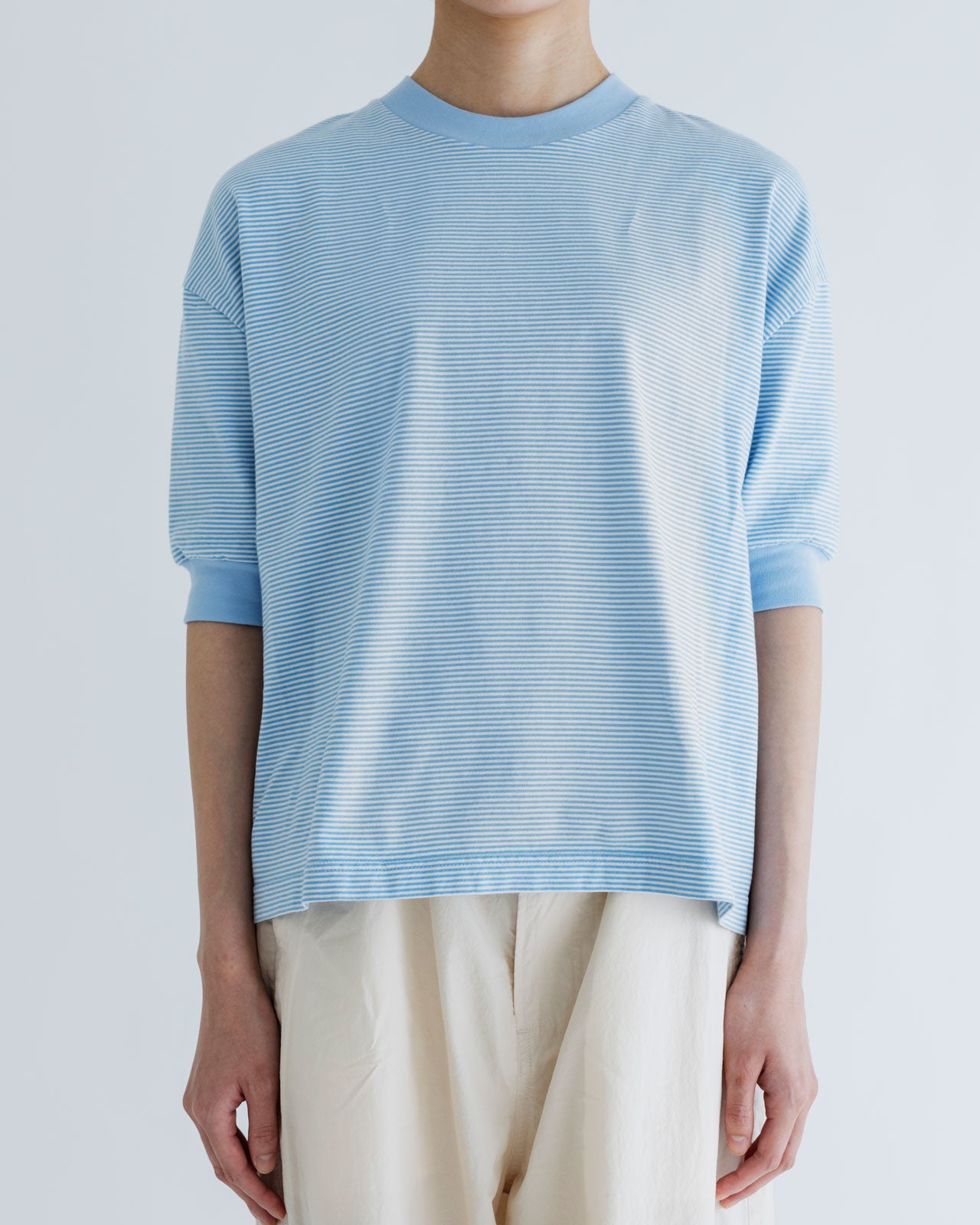 MEYAME  BORDER HALF SLEEVE TEE