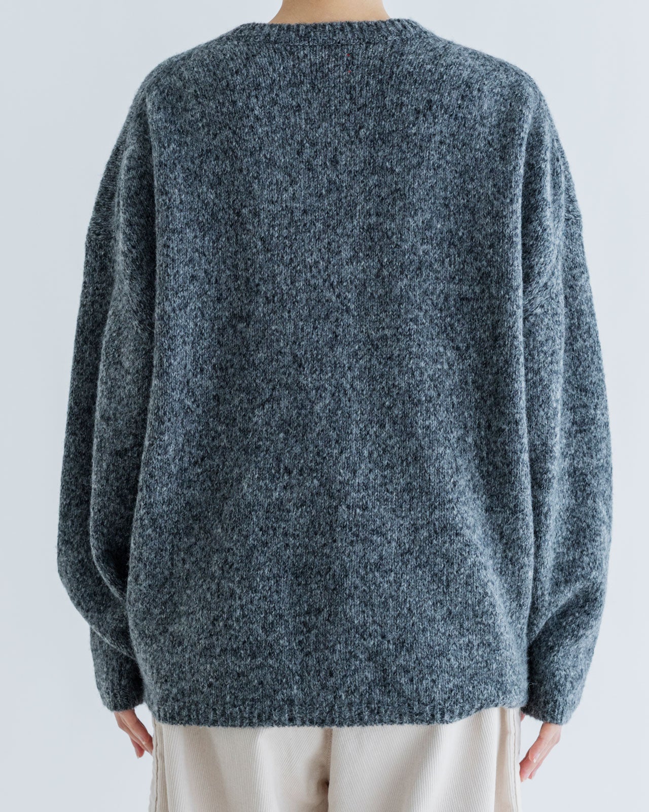 MEYAME FLUFFY WOOL PULLOVER