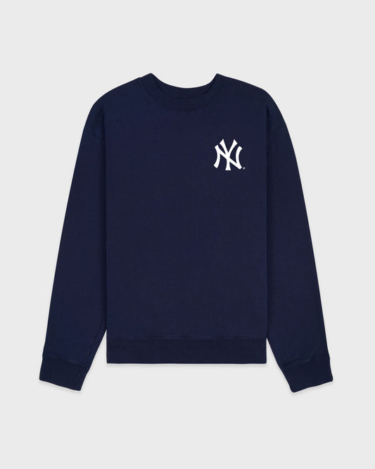 SPORTY&RICH Yankees Serif Crewneck