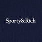 SPORTY&RICH Yankees Serif Crewneck