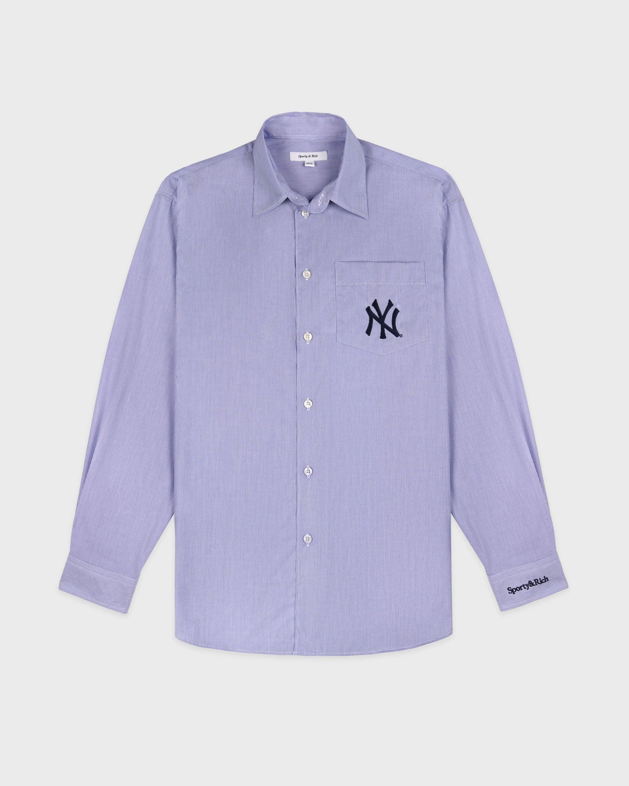 SPORTY&RICH Yankees Serif Oversized Shirt