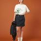 CACAO DENIM SKIRT