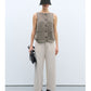 【EXCLUSIVE COLOR】CORDERA BOAT NECK WAISTCOAT