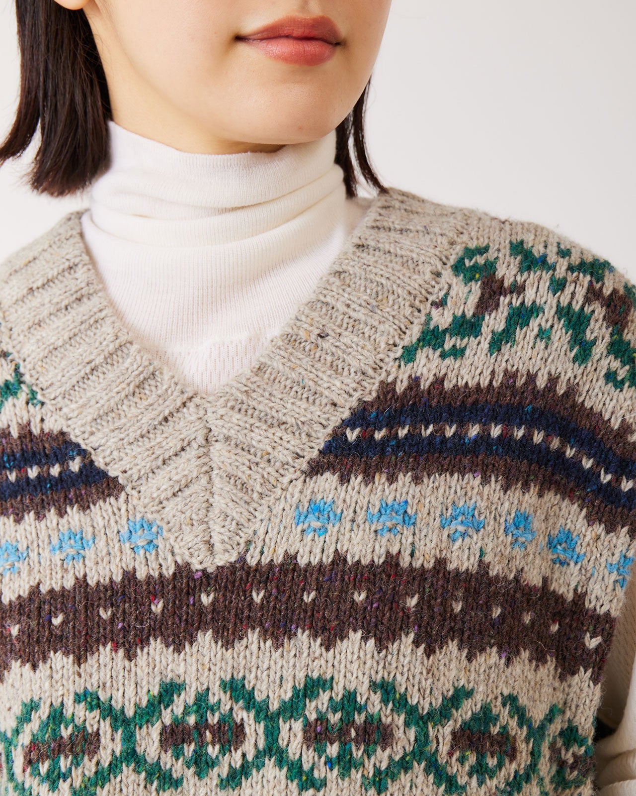 FAIR ISLE VEST – Shinzone