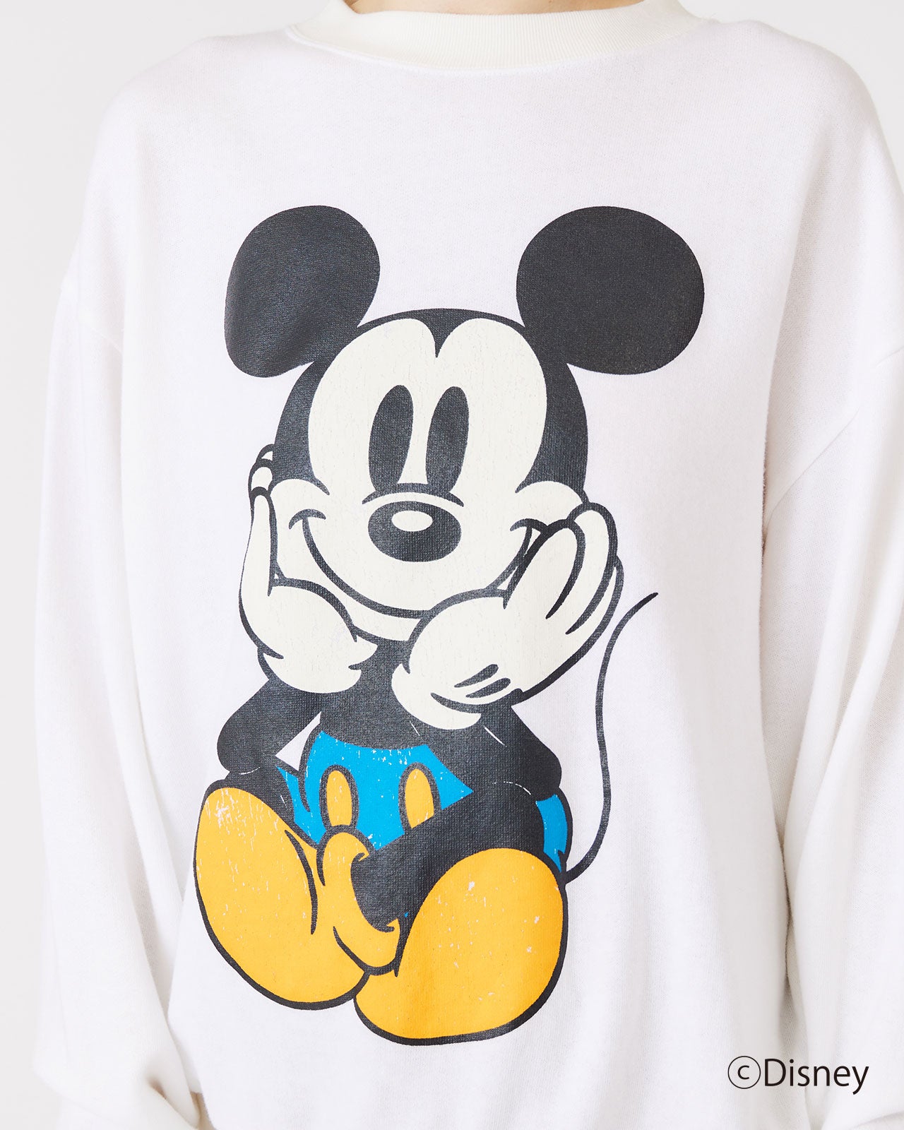 新品 THE SHINZONE MICKEY SWEAT　ミッキースエット　白