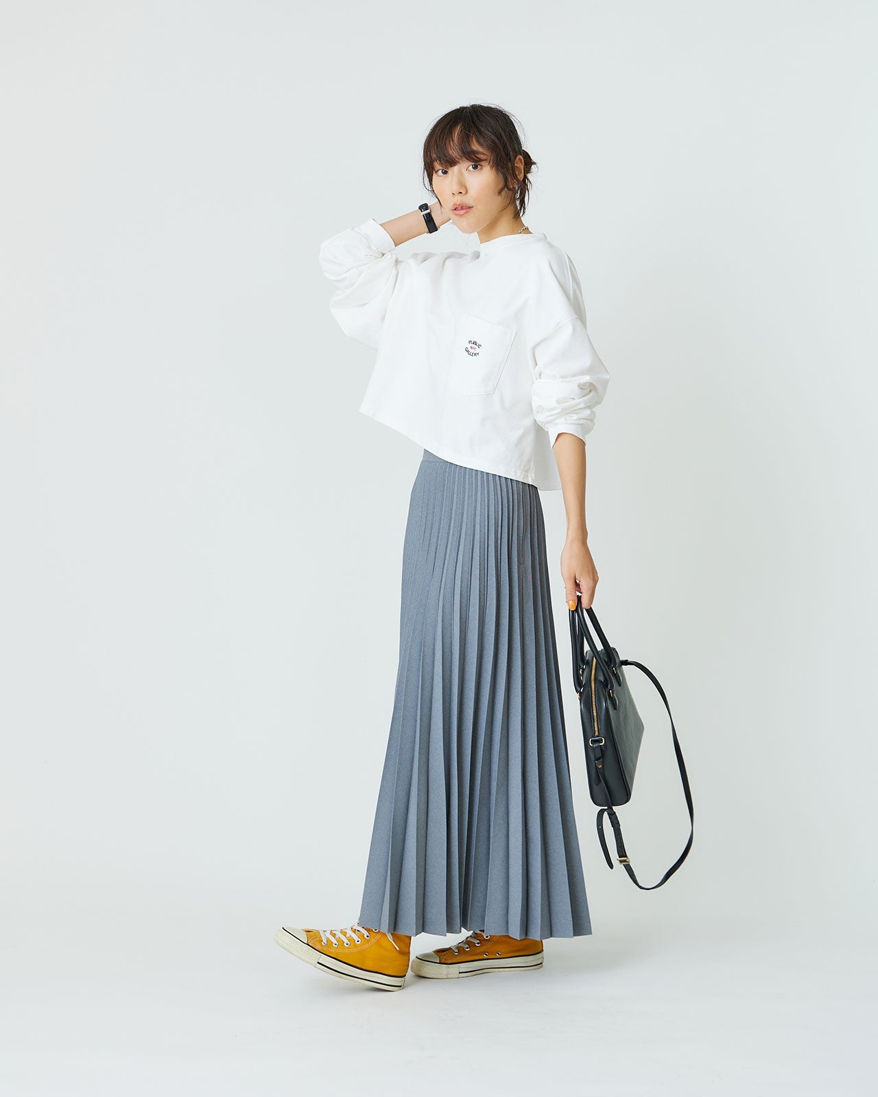 PLEATS SKIRT