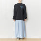 NAVY LONG TEE
