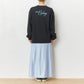 NAVY LONG TEE