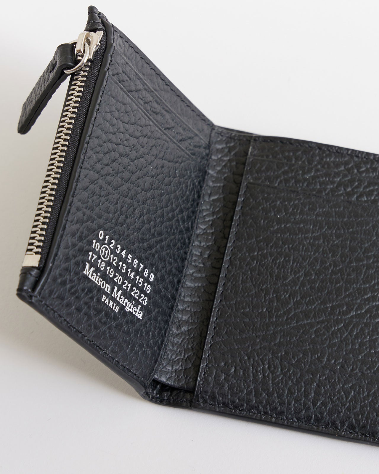 Maison Margiela WALLET CLIP 3 WITH ZIP(BLACK) – Shinzone