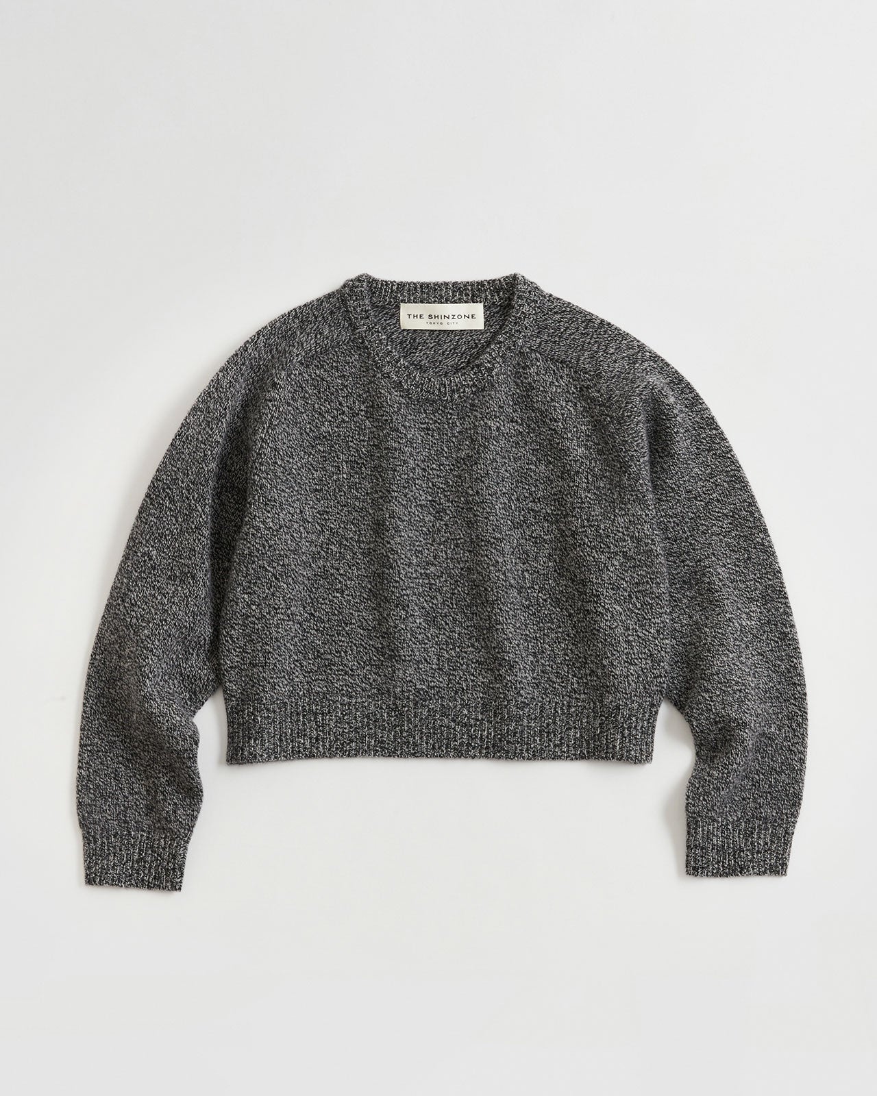 SHORT SHAKER SWEATER – Shinzone