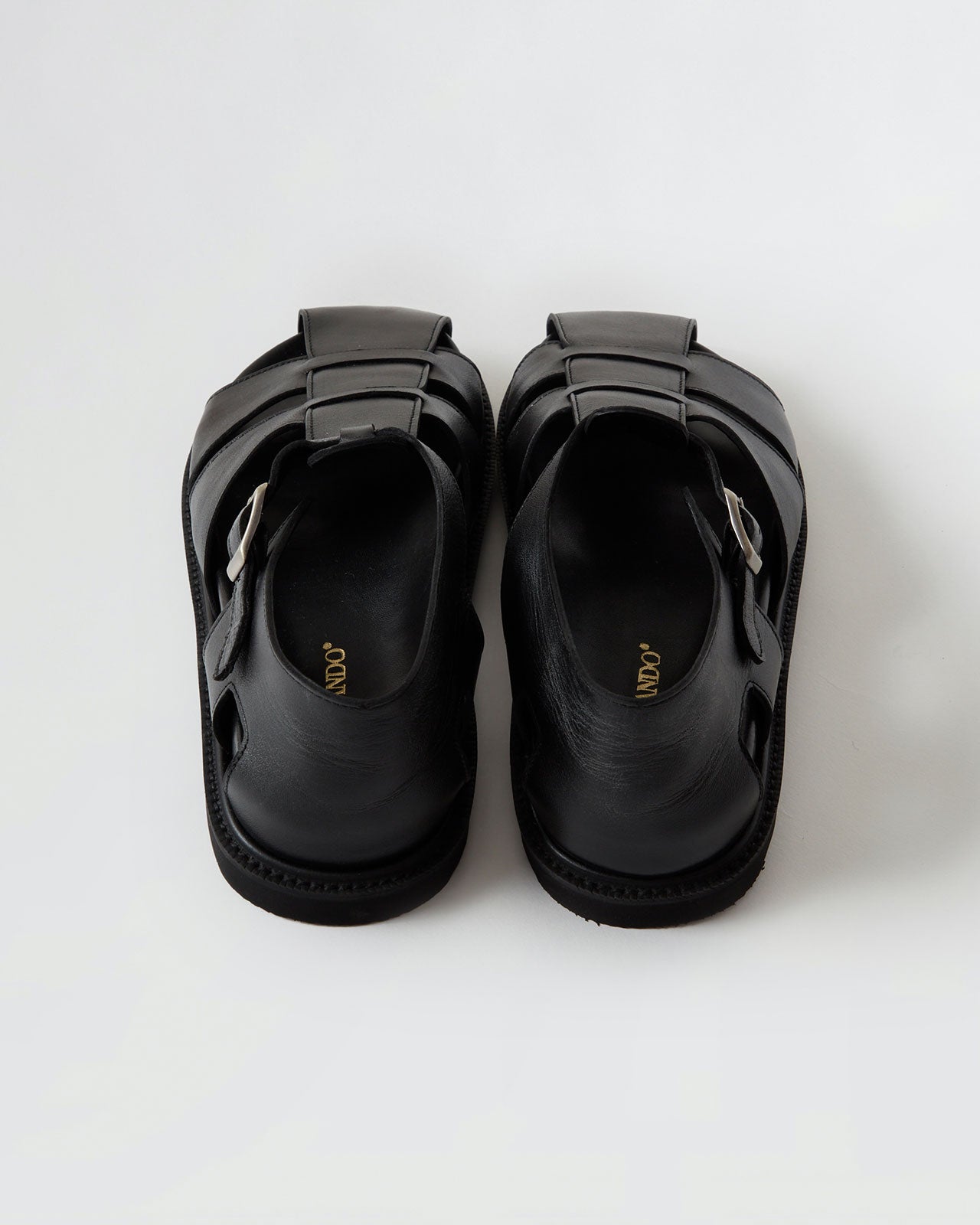 CAMINANDO EXCLUSIVE GURKHA SLIDES(BLACK) – Shinzone