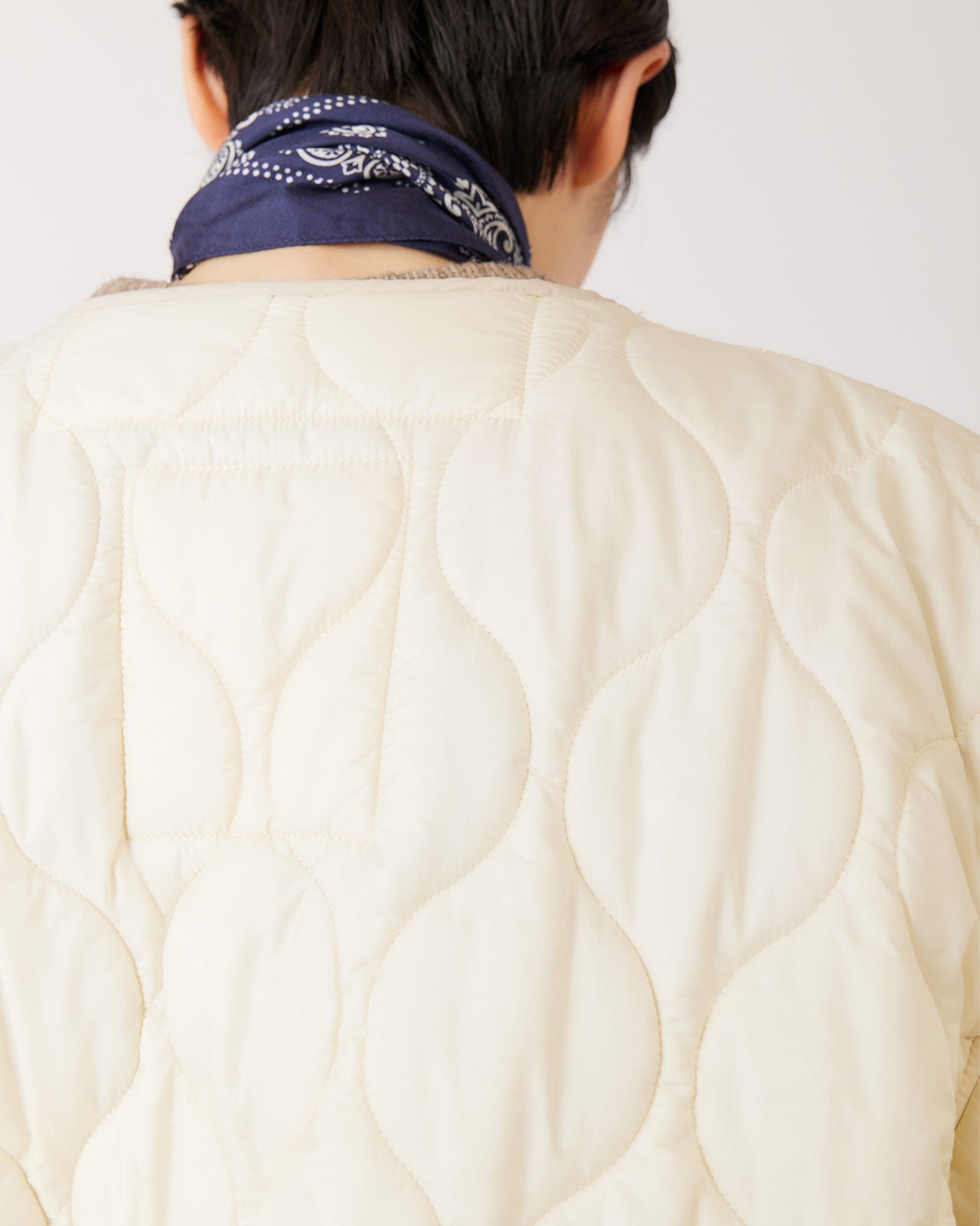 Shinzone（シンゾーン）】SHORT QUILTING COAT(WHITE)