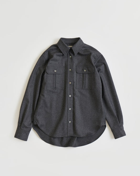 【11月上旬お届け】GRAY FLANNEL SHIRT