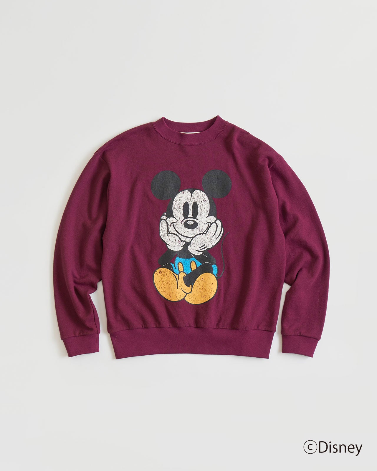 2024最新のスタイル シンゾーンMICKEY パーカー ボルドー SWEAT 