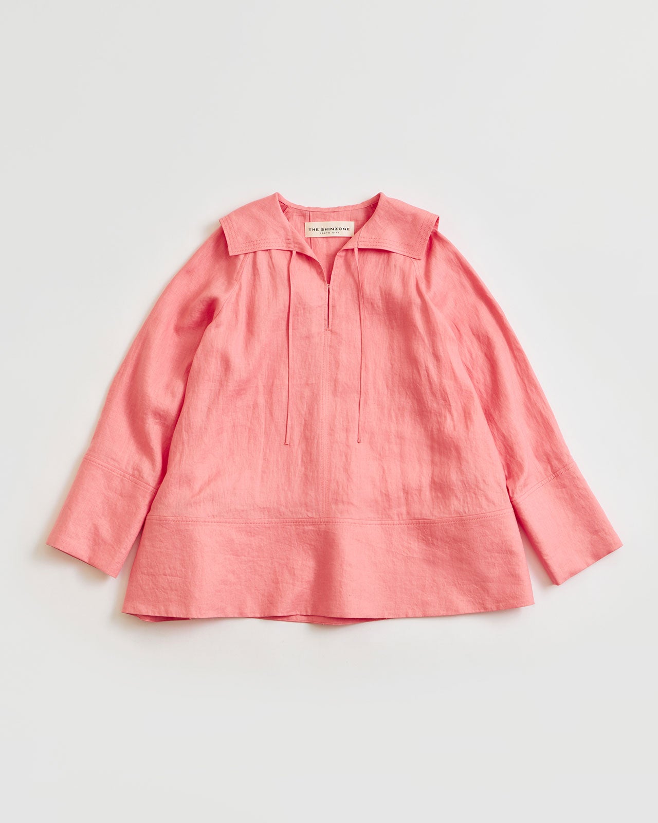 LINEN SAILOR BLOUSE – Shinzone