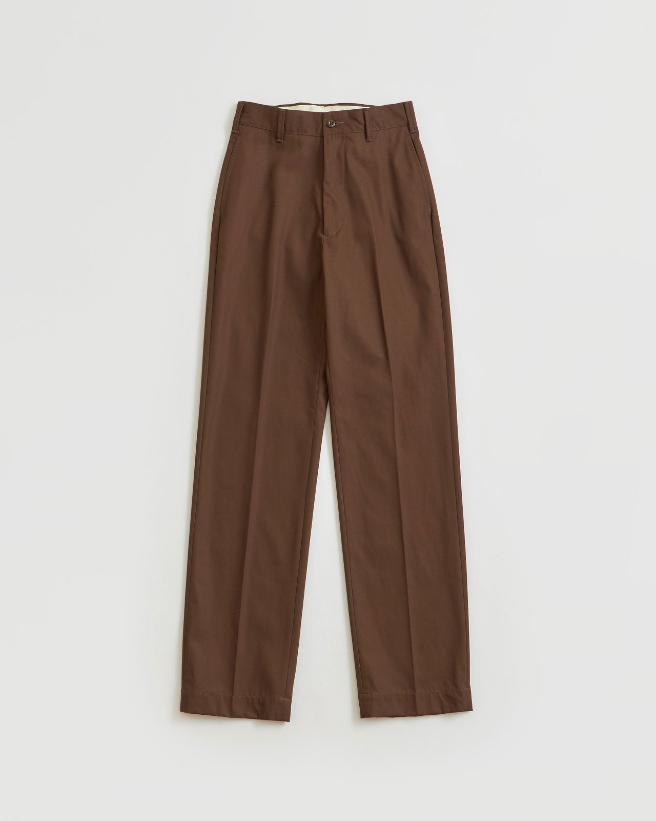 WASHED HIGH WAIST CHINO