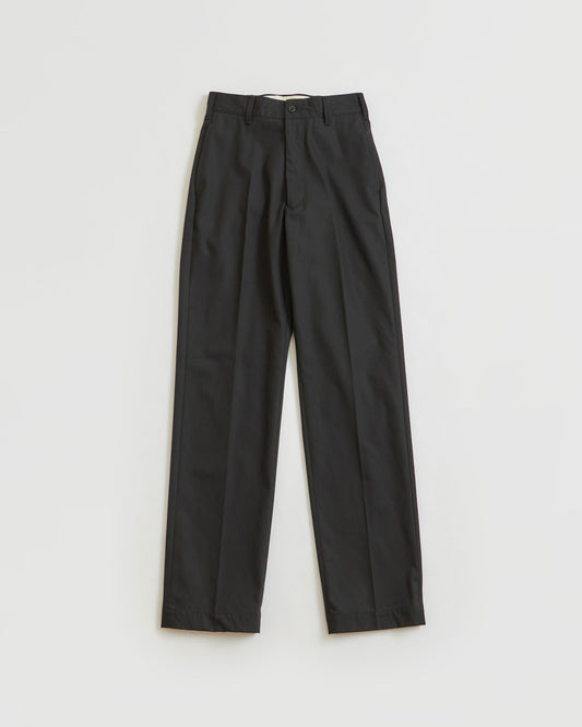 【30%OFF】WASHED HIGH WAIST CHINO PANTS (BLACK/BROWN)