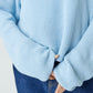 LINEN SHAKER SWEATER