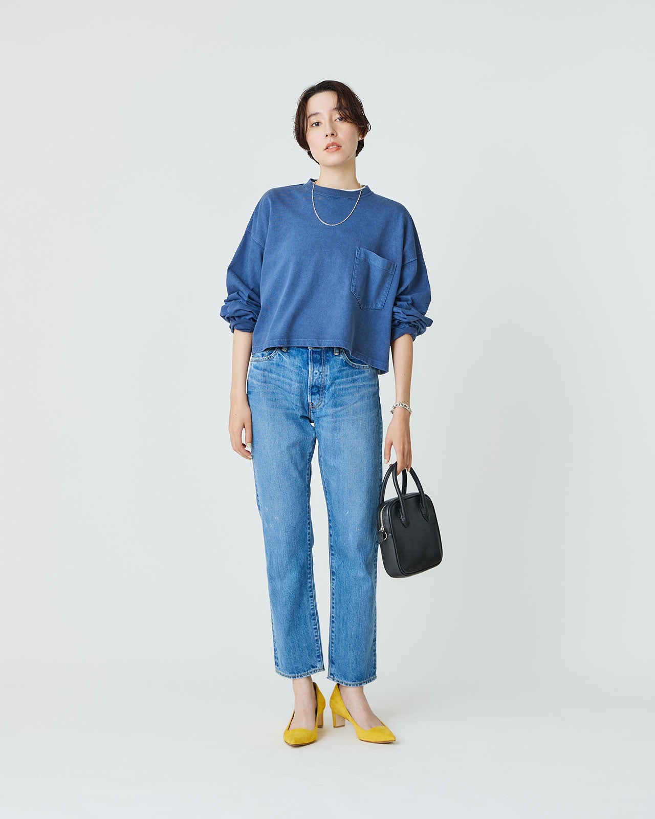 PIGMENT CROPPED TEE – Shinzone