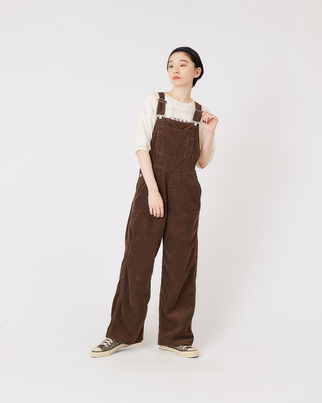 CORDUROY OVERALLS