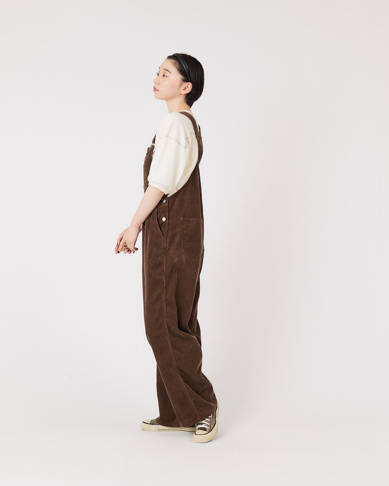 シンゾーンCORDUROY OVERALLS