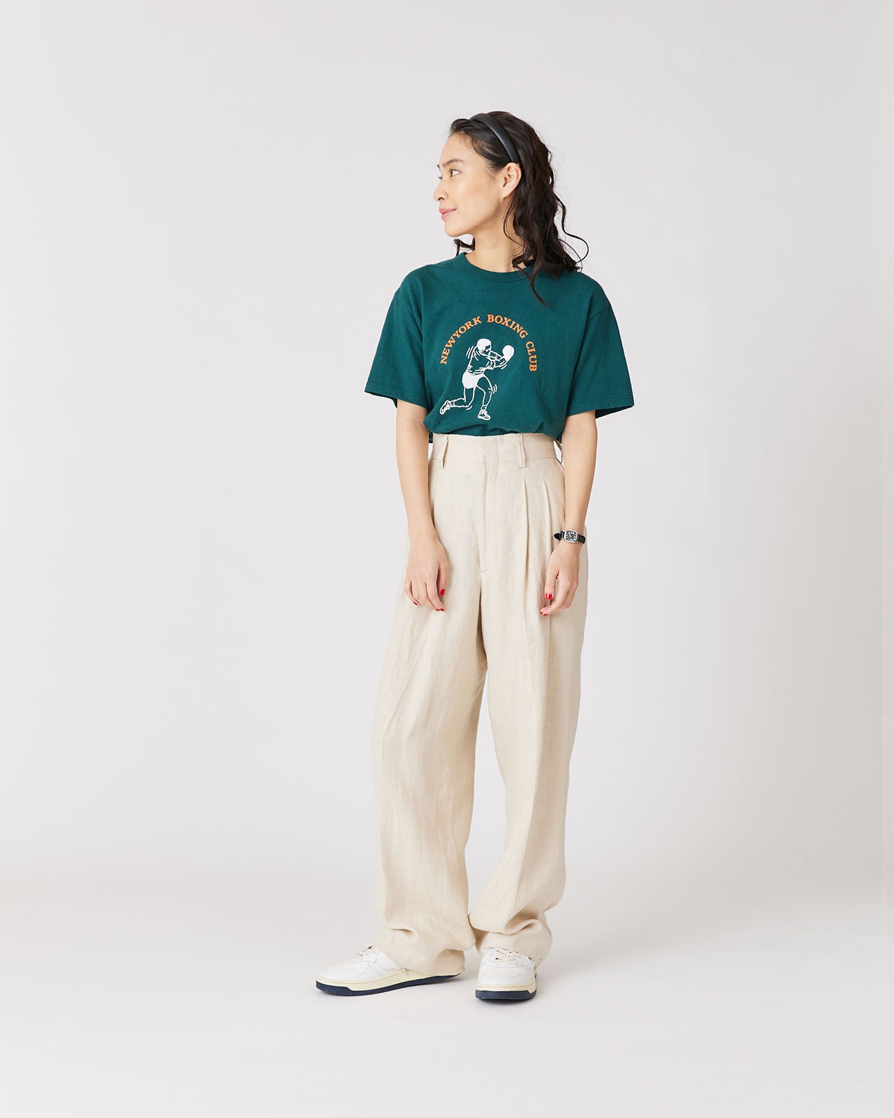 BOXING PRINT TEE