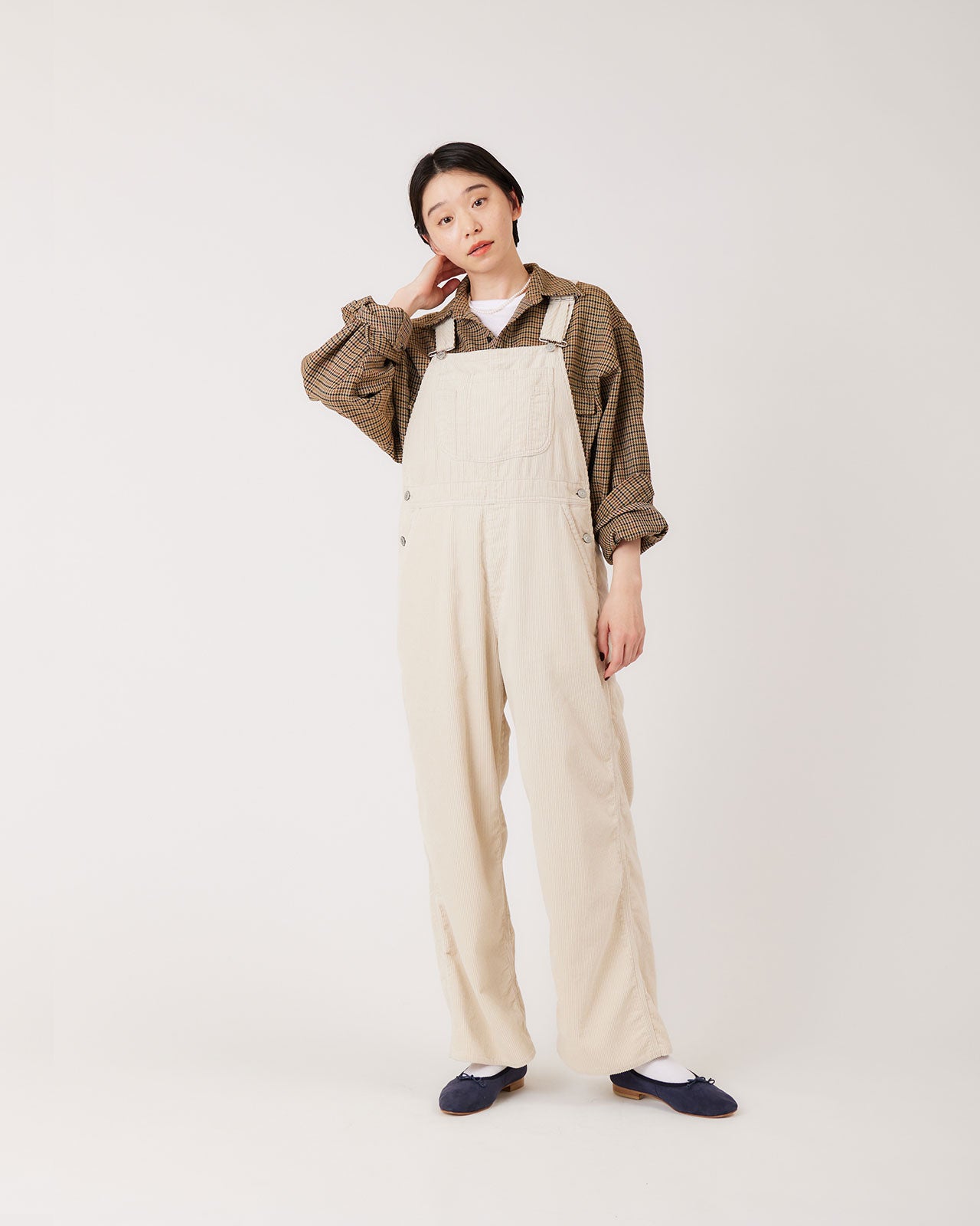 CORDUROY OVERALLS